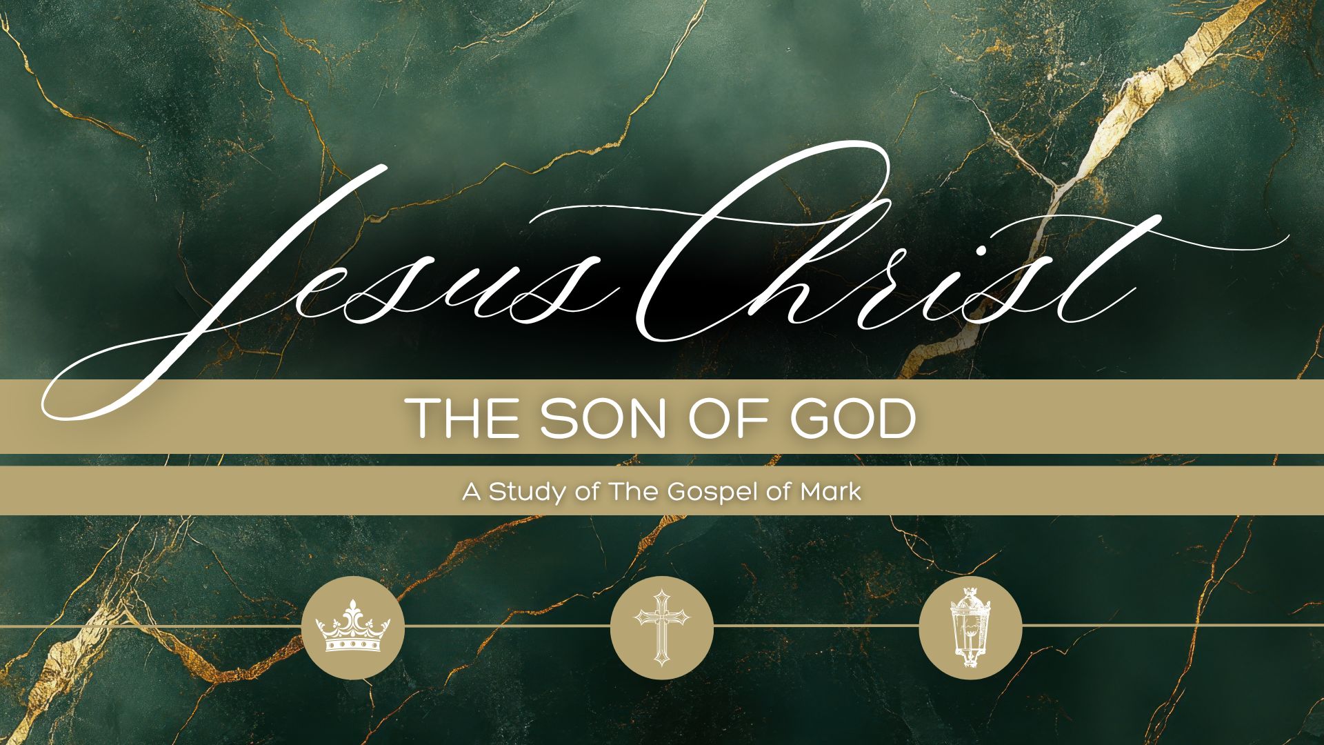 The Book of Mark - Sermon Series - 1 The Book of Mark - Sermon Series - 1