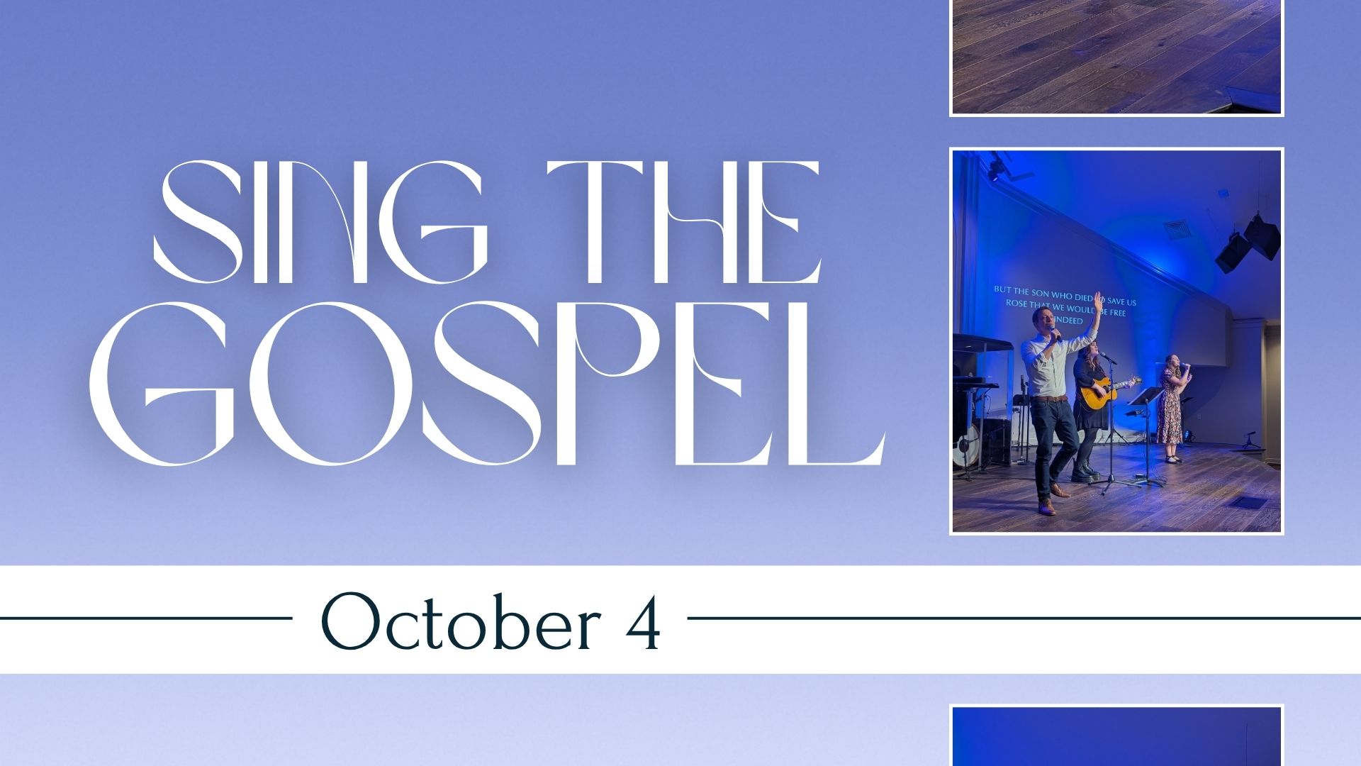 Sing The Gospel Slide